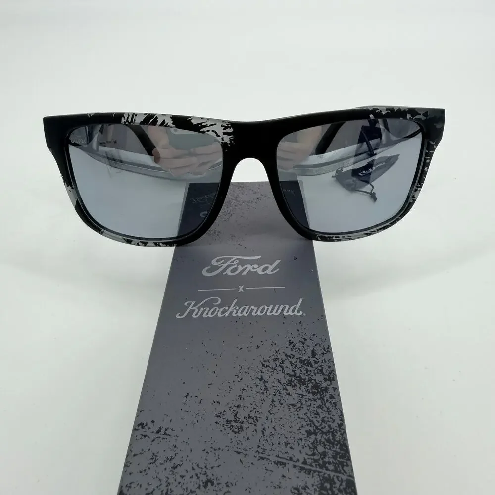 Knockaround Torrey Pines Frosted Splatter Ford F-150 Polarized Sunglasses 58-18